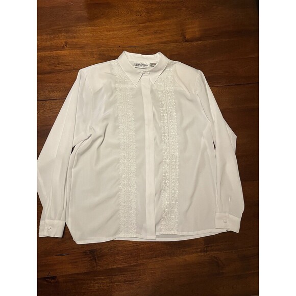 Vintage Yves St. Clair Embroidered Blouse - Picture 4 of 13